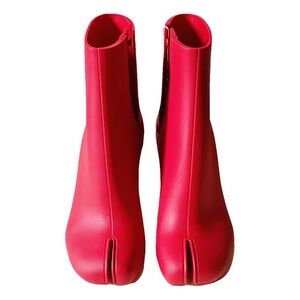 Maison Martin Margiela Red Ankle Boots